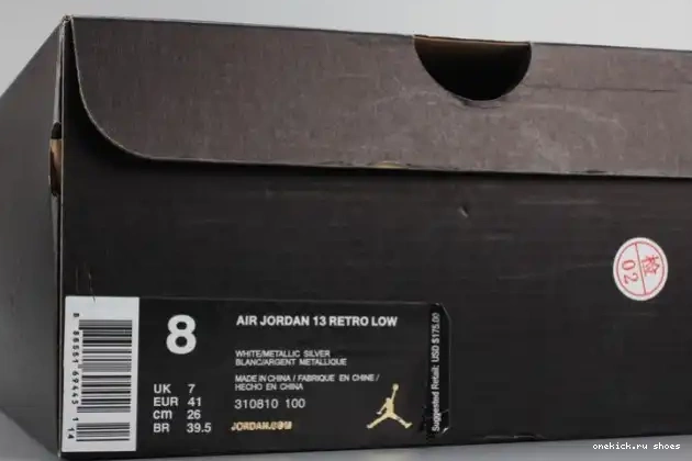 Rep white Air 310810-100 Money 13 Jordan LowPure mens 0413